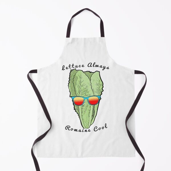 Item preview, Lettuce Always Romaine Cool (cyan-textured) designed and sold by toolongdidntdraw.