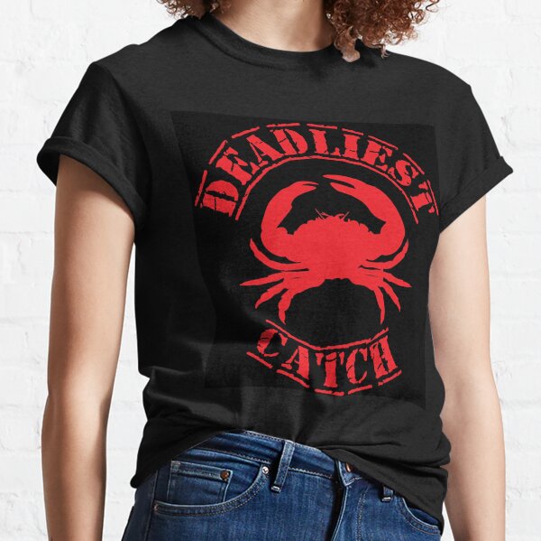 Womens Alaskan Crab Leg Company for Alaska King Crab Fishing Fans V-Neck T- Shirt 