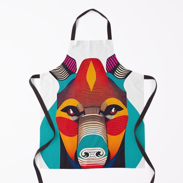 Item preview, Pop art okapi designed and sold by WorldOfFairies.
