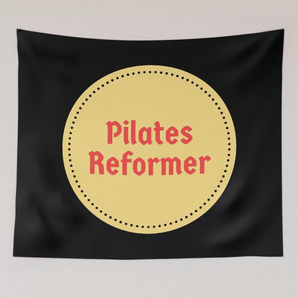 Item preview, Pilates reformer-recharge flexibility red and yellow  designed and sold by Master4art.