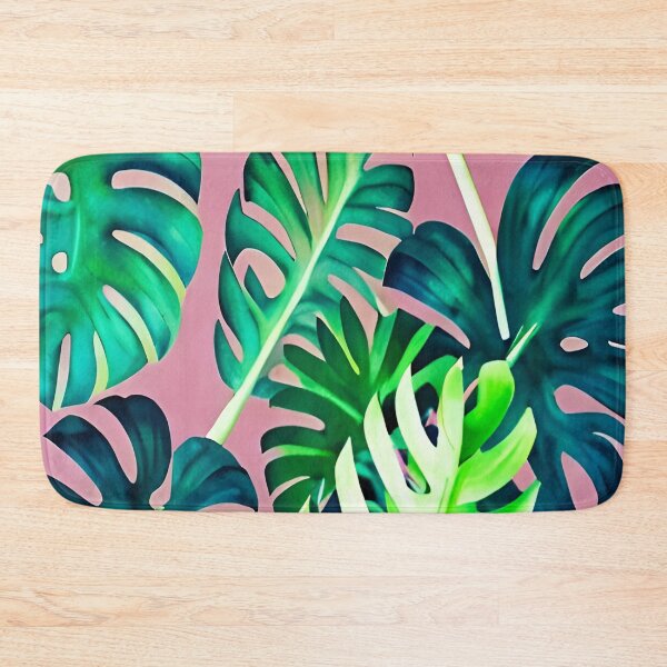 Item preview, Monstera leaves watercolor designed and sold by Ascooepics.