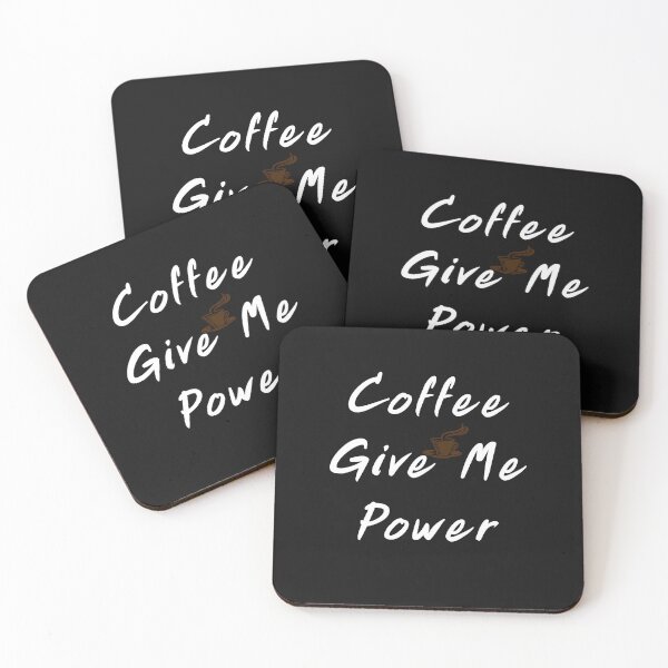 Item preview, Qahwa Arabic coffee 5 coffee give me power designed and sold by FLOWER--ART.