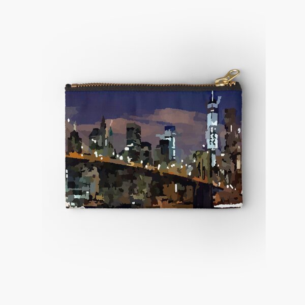 Item preview, New York City Lower Manhattan Brooklyn Bridge Skyline designed and sold by Jon-Baran.