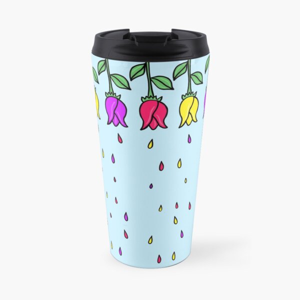 Upside Down Raining Tulip Travel Mug