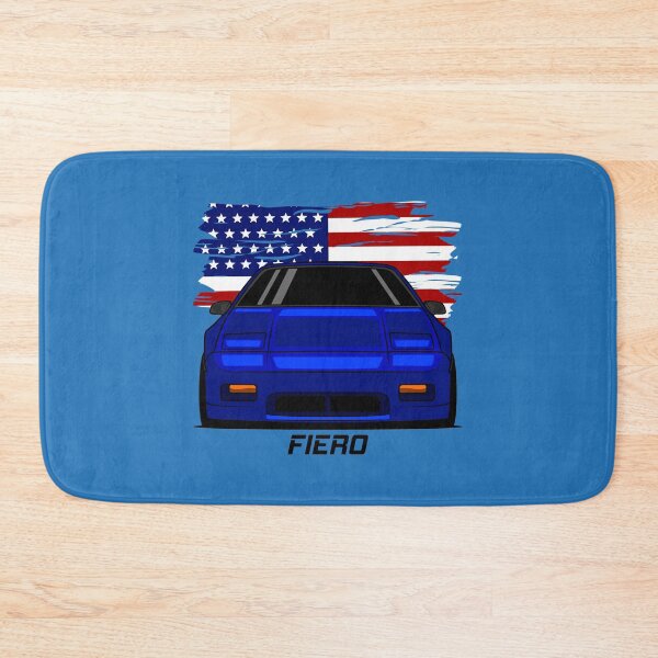 Item preview, Front Blue Fiero designed and sold by CarSignCo.