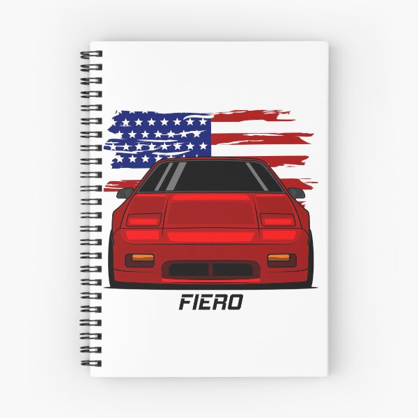 Item preview, Front Red Fiero designed and sold by CarSignCo.