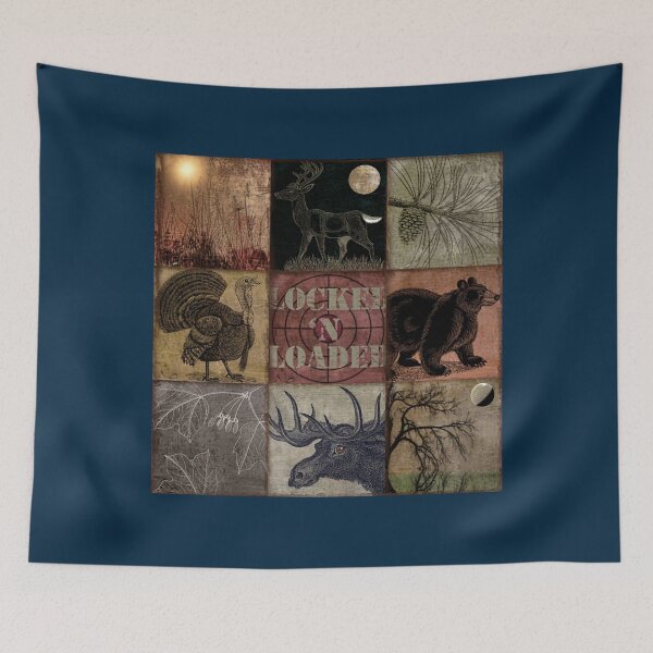 Item preview, Great Outdoors Wild Game Patchwork VI  designed and sold by FairOaksa.
