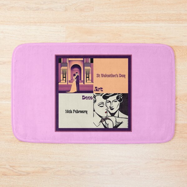 Item preview, Art Deco Style Valentine's Day Text to Image Design designed and sold by CoyoteGifts.