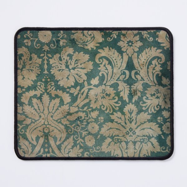 Item preview, Antique Teal Damask  Vintage Distressed Damask Chiffon Top designed and sold by SiliceBtr.