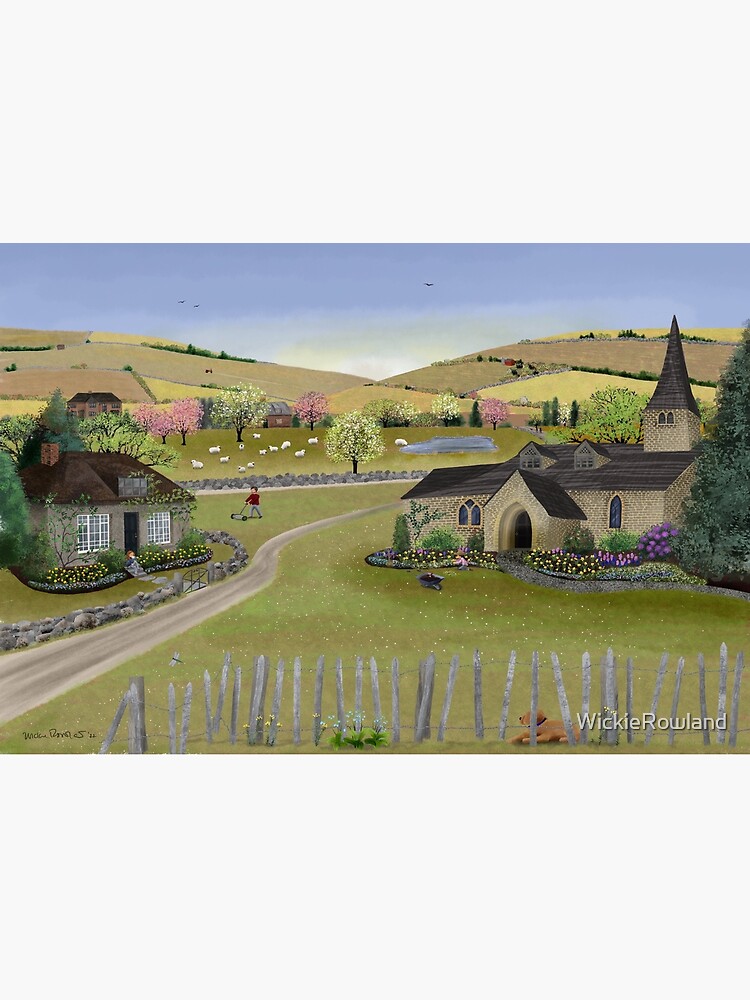 Village Spring by WickieRowland