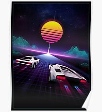 Neon Skyway Poster