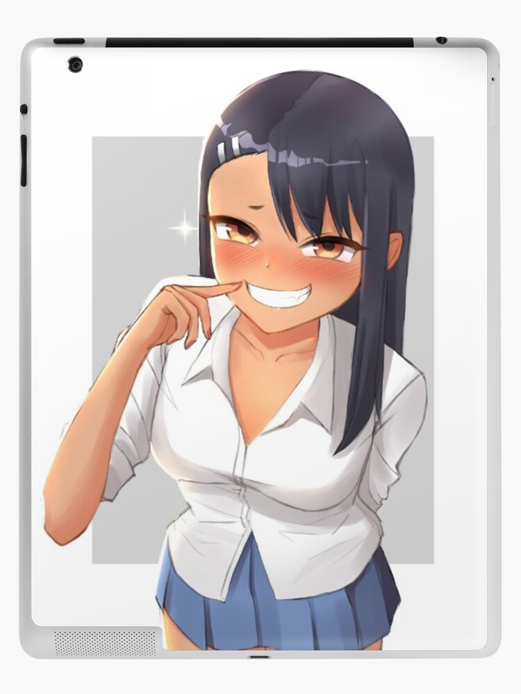 Nagatoro Hayase - The Sassy Waifu from Don't Toy with Me, Miss Nagatoro  anime and manga iPad Case & Skin for Sale by theUltZombie