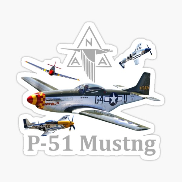 Item preview, North American P-51 Mustang designed and sold by Digitalfred.