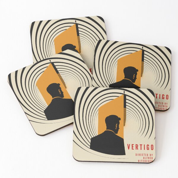 Item preview, Vertigo Movie poster Alfred Hitchcock designed and sold by MeowStore21.