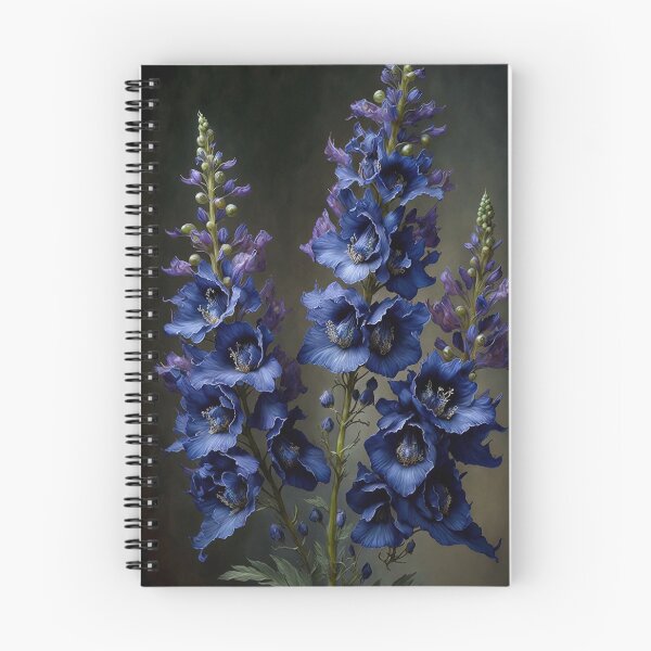 Item preview, Delphinium Flowers designed and sold by Vanover Designs.