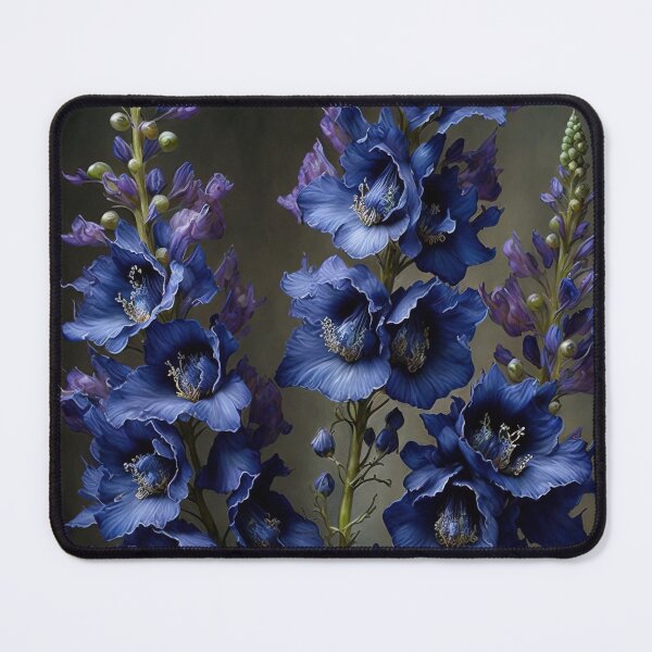 Item preview, Delphinium Flowers designed and sold by Vanover Designs.