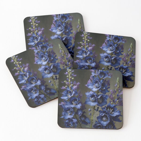 Item preview, Delphinium Flowers designed and sold by Vanover Designs.