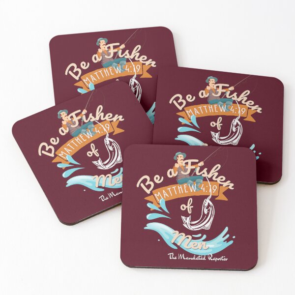 Item preview, Be a Fisher of Men | Matthew 4:19 - Burgundy designed and sold by TheReporter1.