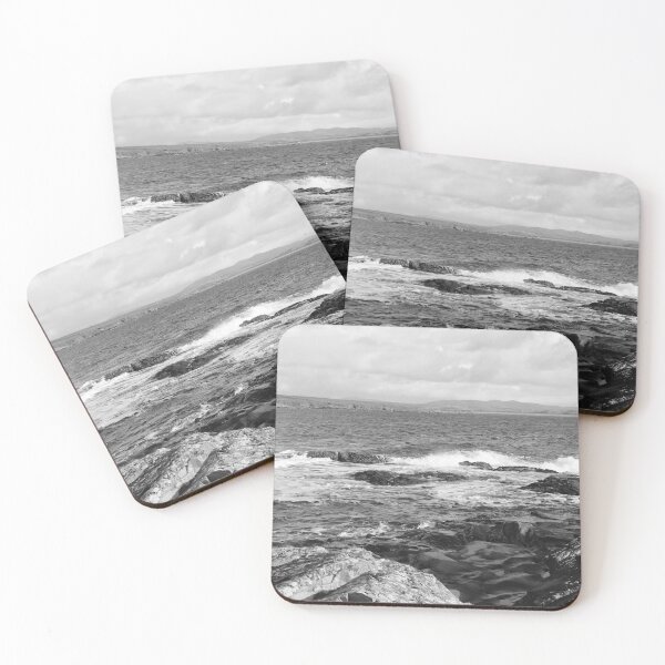 Item preview, Awesome Portnoo Donegal Ireland Black and White designed and sold by eddiebarronshop.