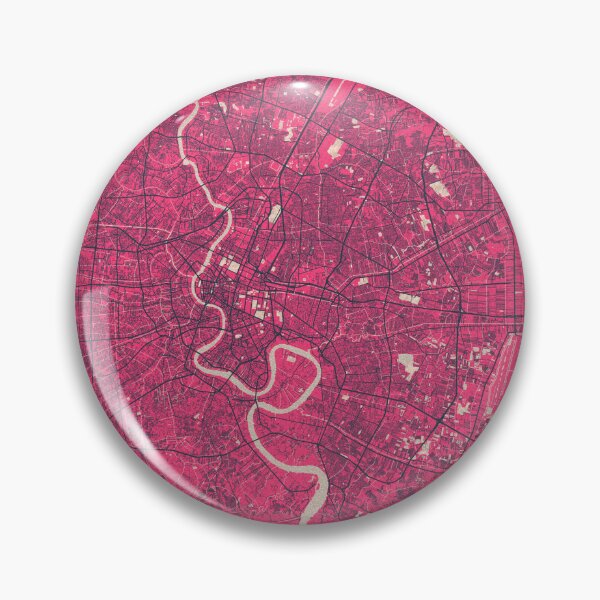 Item preview, Bangkok City Map of Thailand  - Blossom designed and sold by deMAP.