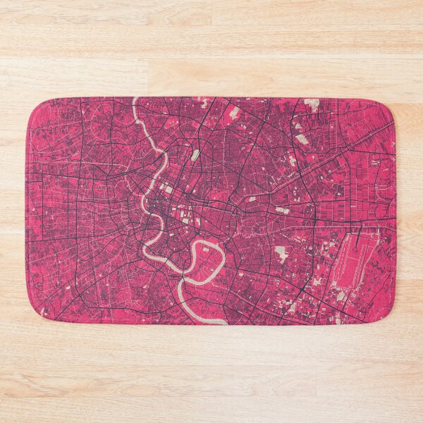 Item preview, Bangkok City Map of Thailand  - Blossom designed and sold by deMAP.