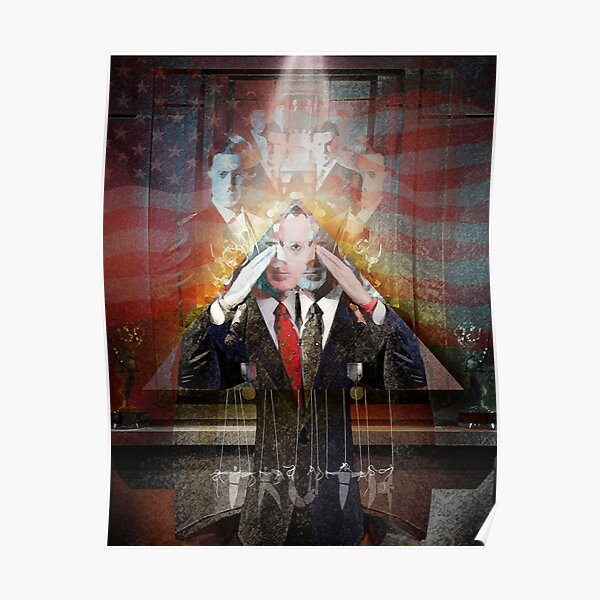 "Remastered Portrait of Stephen Colbert" Poster for Sale by alex4444