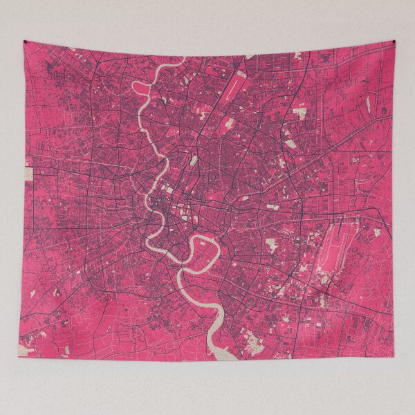 Item preview, Bangkok City Map of Thailand  - Blossom designed and sold by deMAP.
