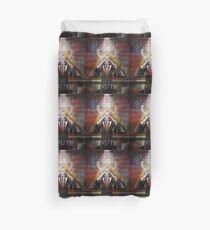 Remastered Portrait of Stephen Colbert Duvet Cover