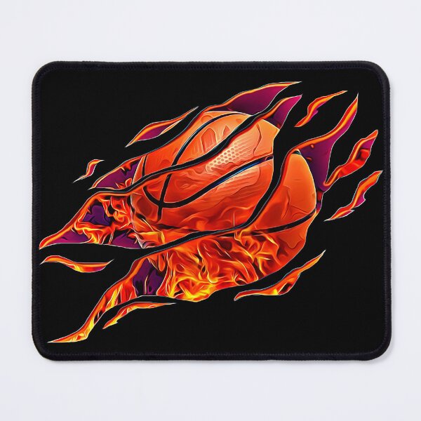 Item preview, Basketball In Flames Design designed and sold by thathoopworld.