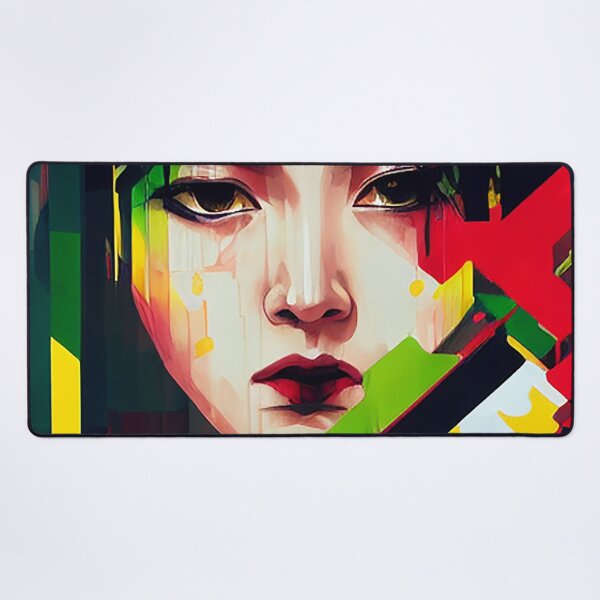 Item preview, THE LADY WITH THE COLORFUL SHAPES designed and sold by chatzous.