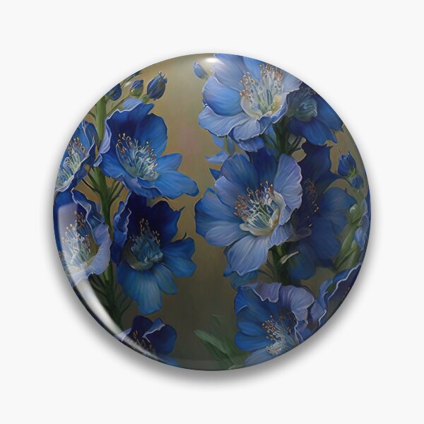 Item preview, Delphinium Flowers designed and sold by Vanover Designs.