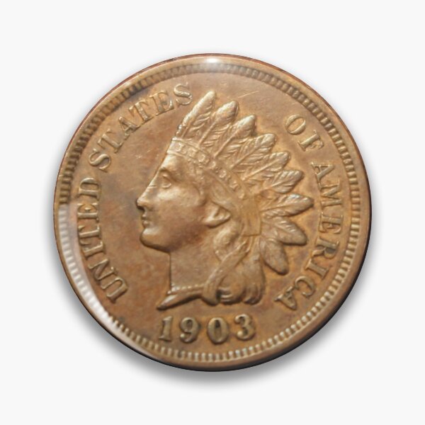 Item preview, 1903 Indina Cent designed and sold by coinsxcrochet.
