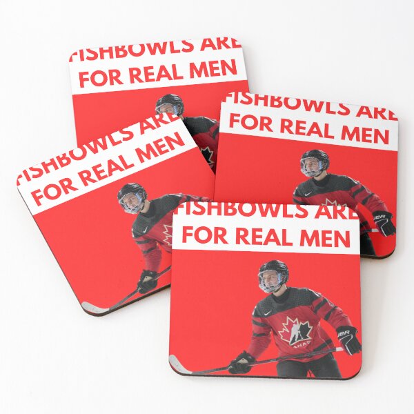 Item preview, Connor Bedard / FISHBOWLS ARE FOR REAL MEN designed and sold by SimpleButter.