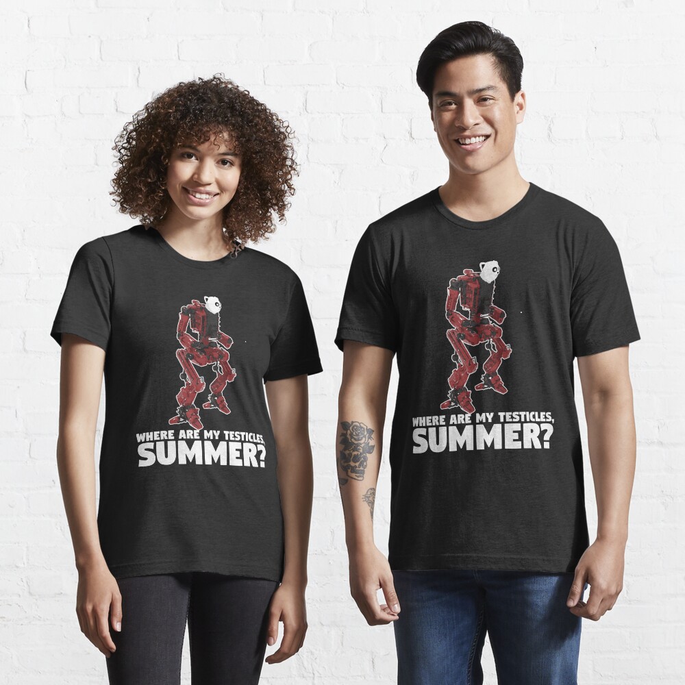 t shirt with testicles