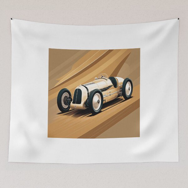 Item preview, Art Deco Style Racing Car designed and sold by TheArtfulAI.