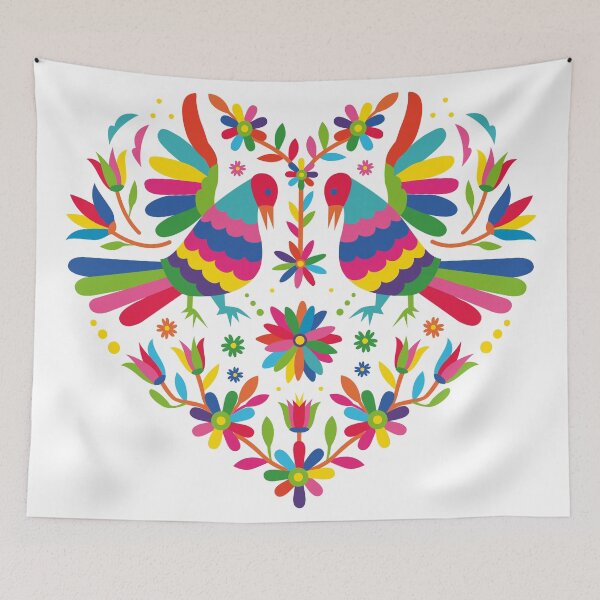 Item preview, colorful otomi heart designed and sold by Terevela.