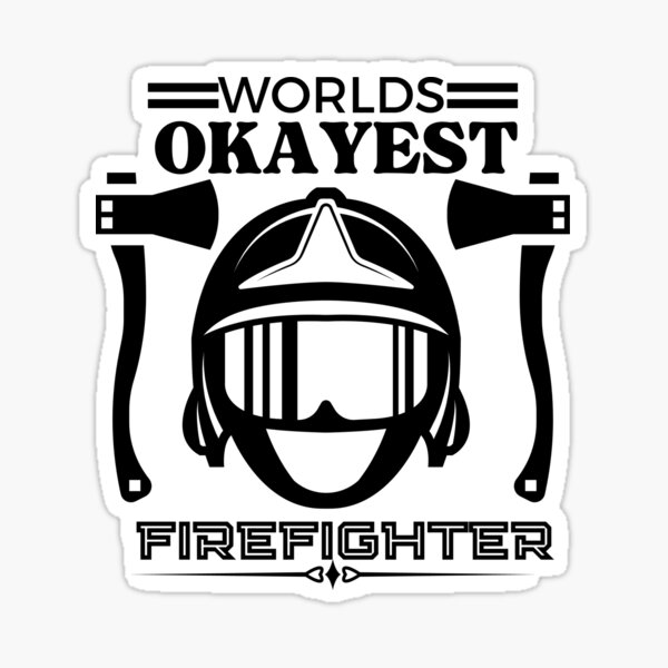 Blue Collar Firefighting Stickers