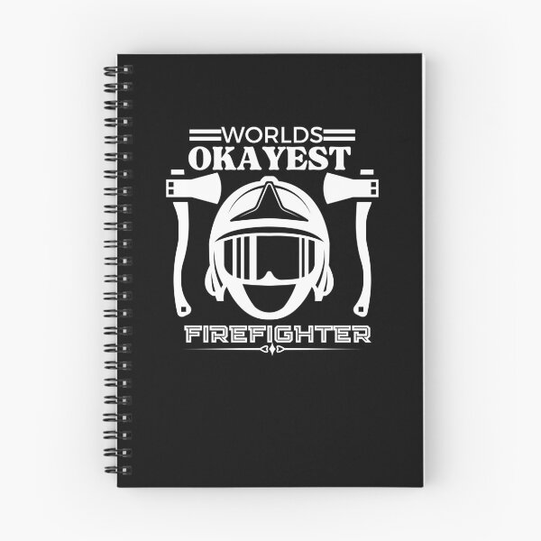Item preview,  Worlds Okayest Firefighter designed and sold by Rainbow Designs.