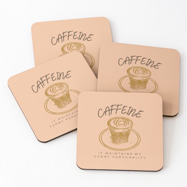 Item preview, Caffeine sunny personality designed and sold by marlynlove.