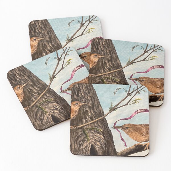 Item preview, House Wren for Dad designed and sold by Nora Lee Illustrations.