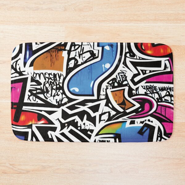 Item preview, colorful graffiti art designed and sold by GabyTrillions.