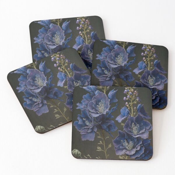 Item preview, Delphinium Flowers designed and sold by Vanover Designs.