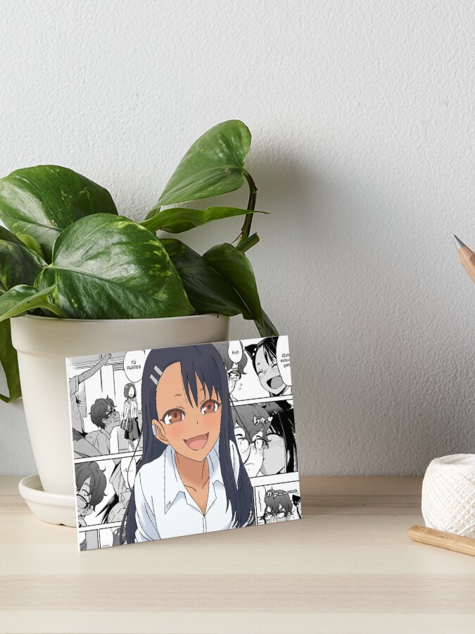 Nagatoro Hayase - The Sassy Waifu from Don't Toy with Me, Miss Nagatoro  anime and manga Sticker for Sale by theUltZombie