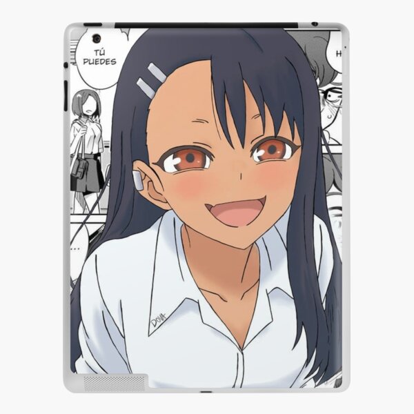 Nagatoro Hayase - The Sassy Waifu from Don't Toy with Me, Miss Nagatoro  anime and manga iPad Case & Skin for Sale by theUltZombie