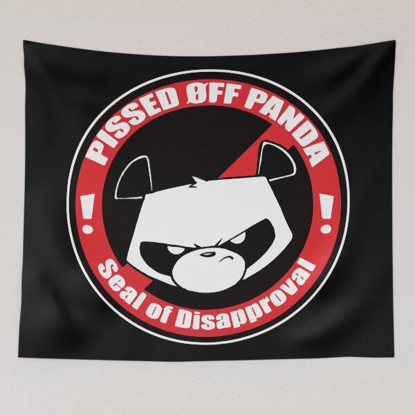 Item preview, Pissed OFF Panda Seal of Disapproval designed and sold by Frank Powers.