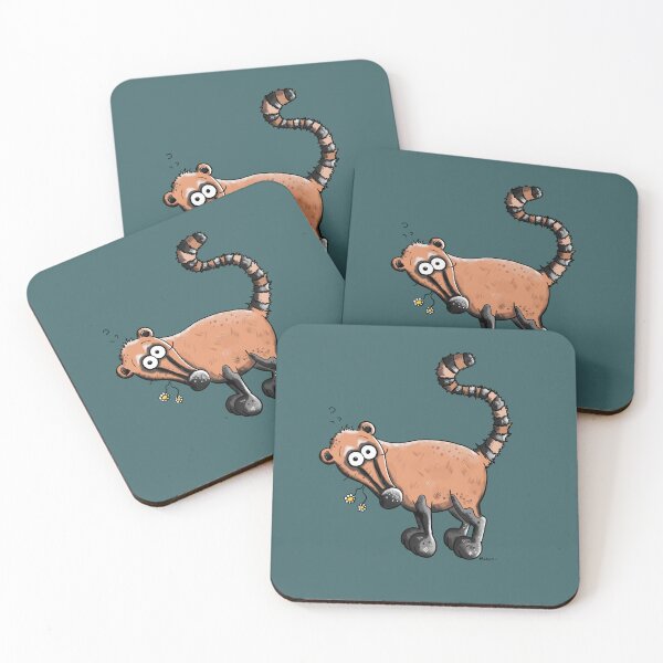 Item preview, Funny Coati Cartoon designed and sold by modartis.
