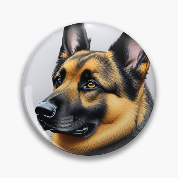 Item preview, German shepherd, charcoal drawing 3, Ai Generated Art  designed and sold by ACC .