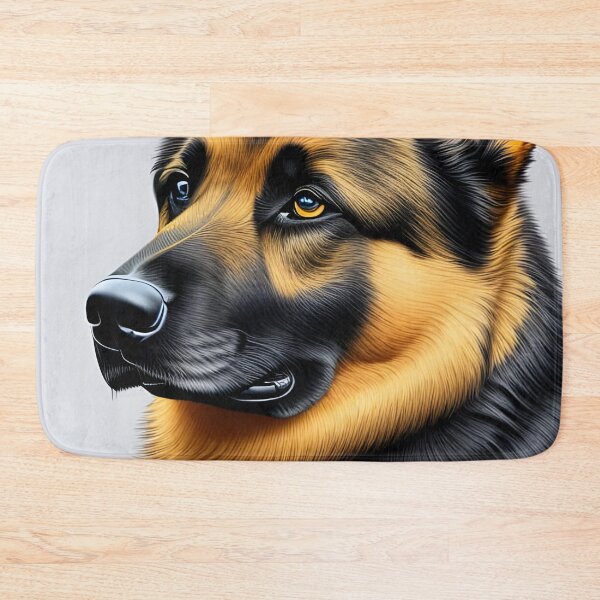 Item preview, German shepherd, charcoal drawing 3, Ai Generated Art  designed and sold by ACC .