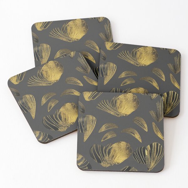 Item preview, BLACK AND GOLD BRUSH designed and sold by luckymando.