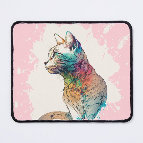 Item preview, Cat Splash Colorful designed and sold by DreadX3.